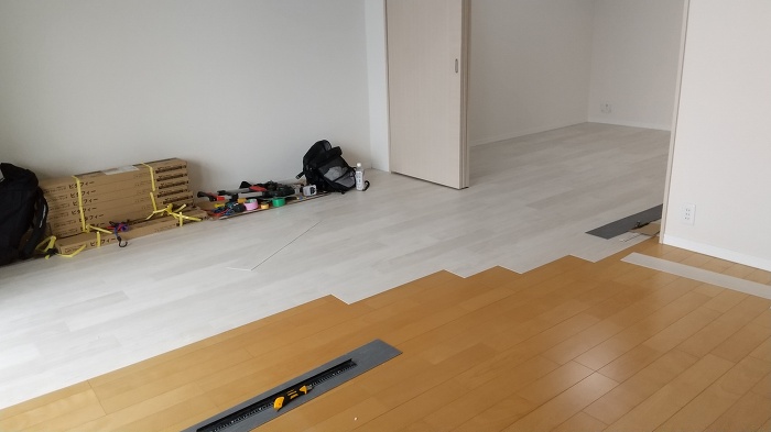 床工事について 床工事について